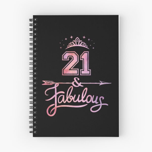 Item preview, Women 21 Years Old And Fabulous Happy 21st Birthday print designed and sold by Grabitees.