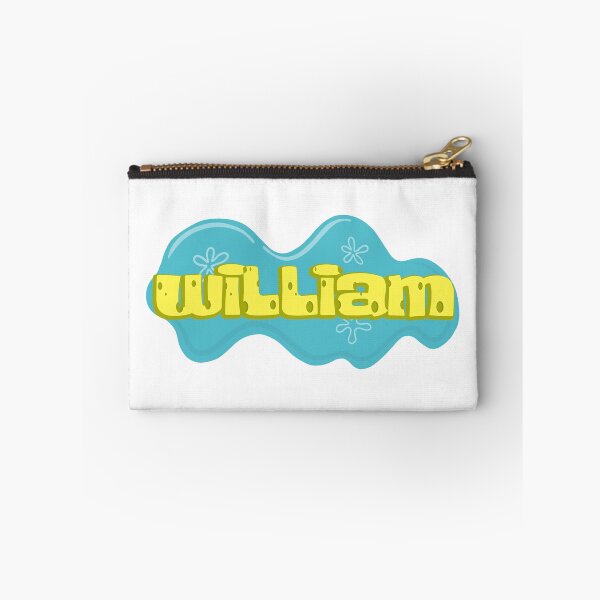 Item preview, Boy Name William in SpongeBob Cartoon Style designed and sold by Space-Bug.