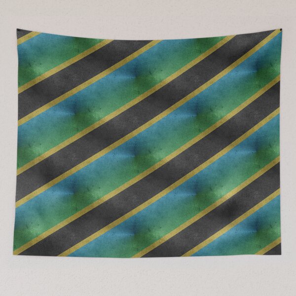 Item preview, Tanzania Flag - Art design designed and sold by AndiHK.