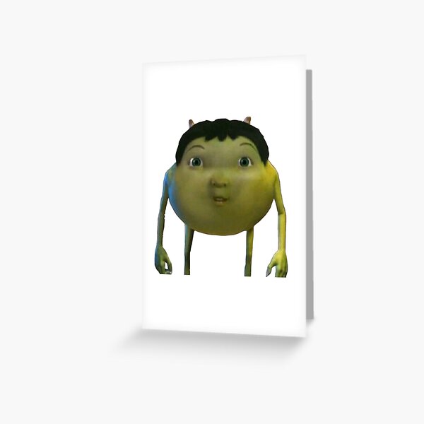 "ice age baby & mike wazowski's demon child" Greeting Card for Sale by
