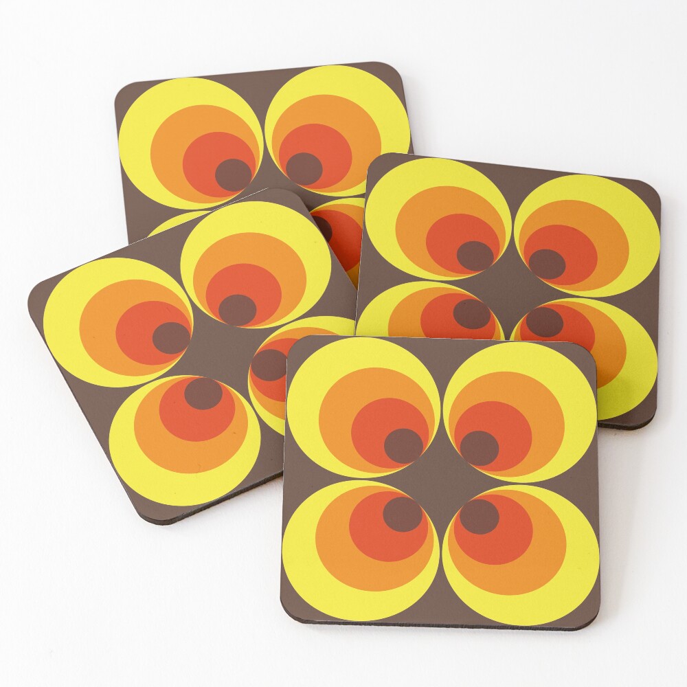 70s Coasters (Set of 4)