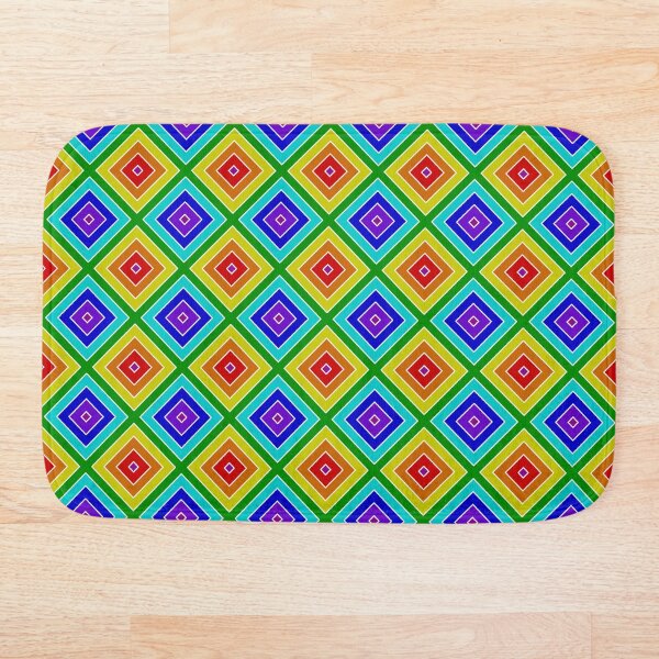 Item preview, Retro Rainbow Diamonds designed and sold by AinigArt.
