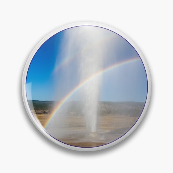 Artikelvorschau, Bienenstock-Geysir, Regenbogen, Yellowstone Nationalpark entworfen und verkauft von AvocaSpring.