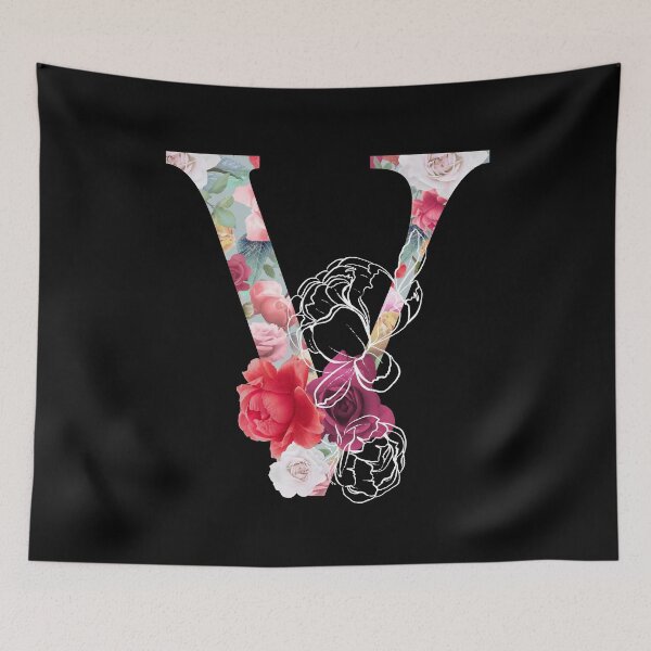 Item preview, Flower Alphabet, Letter V designed and sold by Space-Bug.
