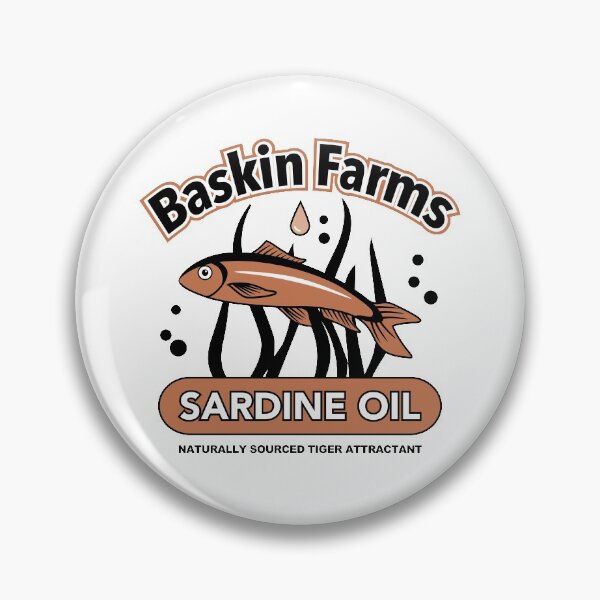 Item preview, Baskin Farms Sardine Oil designed and sold by DesignCats.