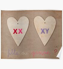 fille ou garçon ? Poster