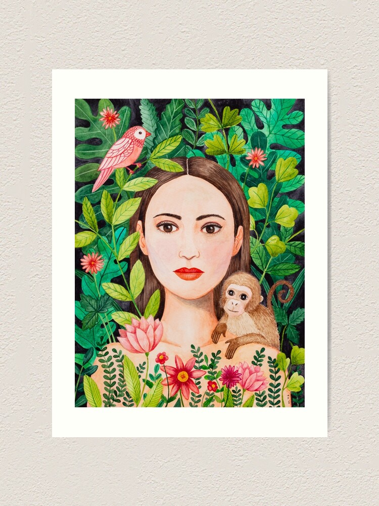 Alternate view of Jungle Art Print