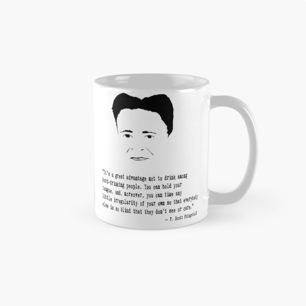 Item preview, F. Scott Fitzgerald Quote designed and sold by The Dead  Writers Circle.