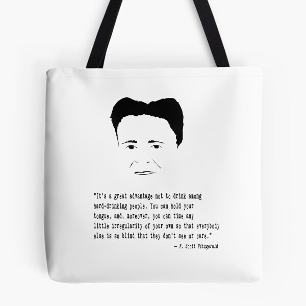 Item preview, F. Scott Fitzgerald Quote designed and sold by The Dead  Writers Circle.