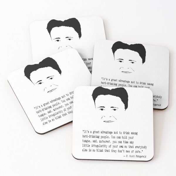 Item preview, F. Scott Fitzgerald Quote designed and sold by The Dead  Writers Circle.
