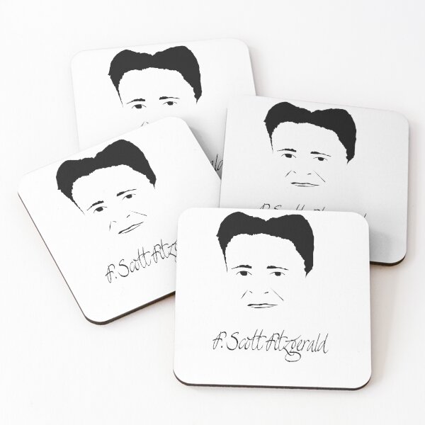 Item preview, F. Scott Fitzgerald designed and sold by The Dead  Writers Circle.