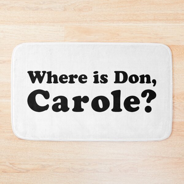 Item preview, Where is Don? - Black designed and sold by jennifuh.
