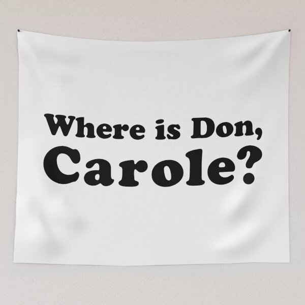 Item preview, Where is Don? - Black designed and sold by jennifuh.