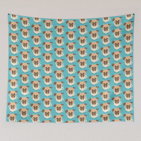 Item preview, Pug in a cup designed and sold by Khotekmei.