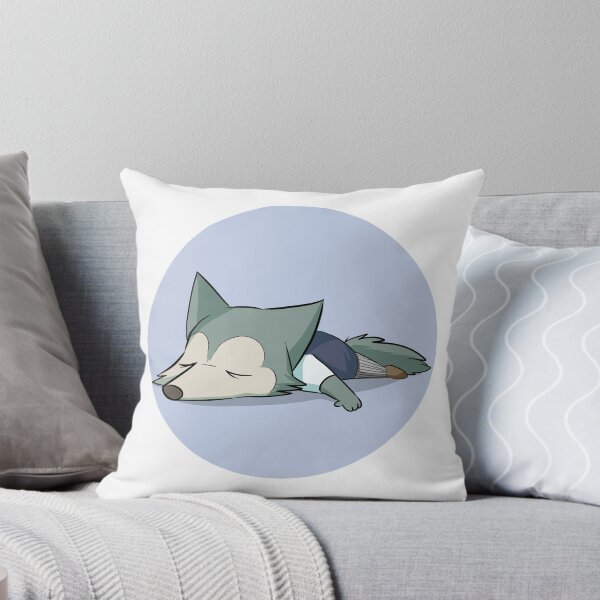 Item preview, Sleepy wolf designed and sold by AzadiatheRito.