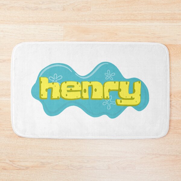 Item preview, Boy Name Henry in SpongeBob Cartoon Style designed and sold by Space-Bug.
