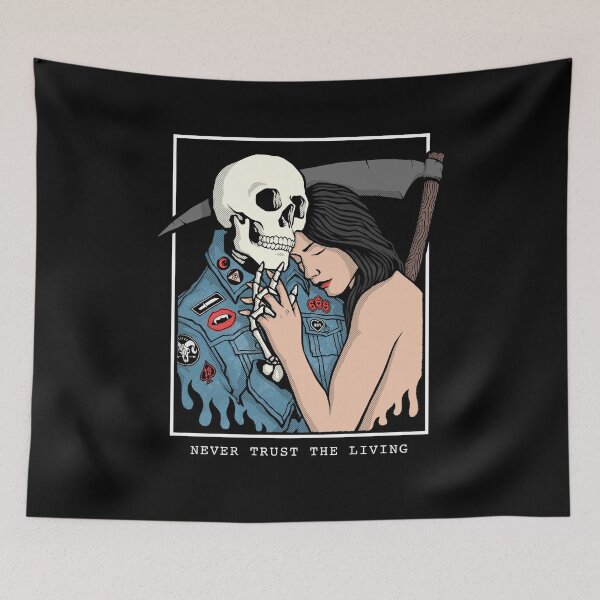 Item preview, Never Trust the Living designed and sold by deniart.