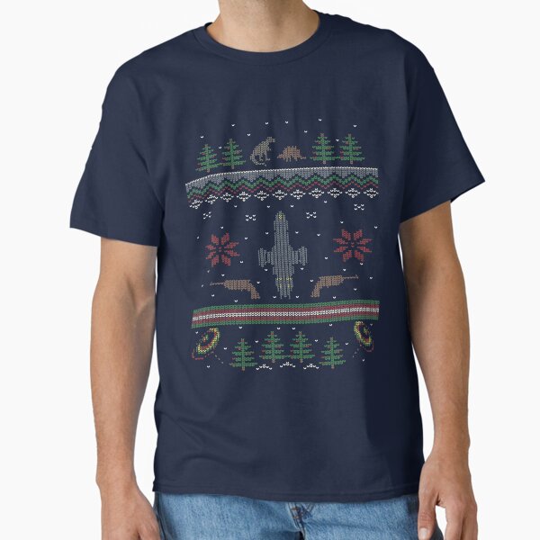 Vista previa del artículo con la obra «Suéter feo de luciérnaga de Navidad», diseñado y vendido por AnoTheHero.