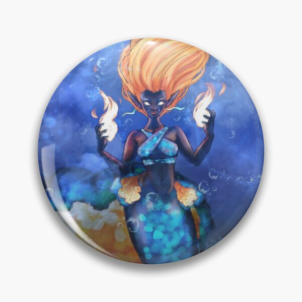Item preview, Underwater Volcano Mermaid designed and sold by SakuraTenshi.