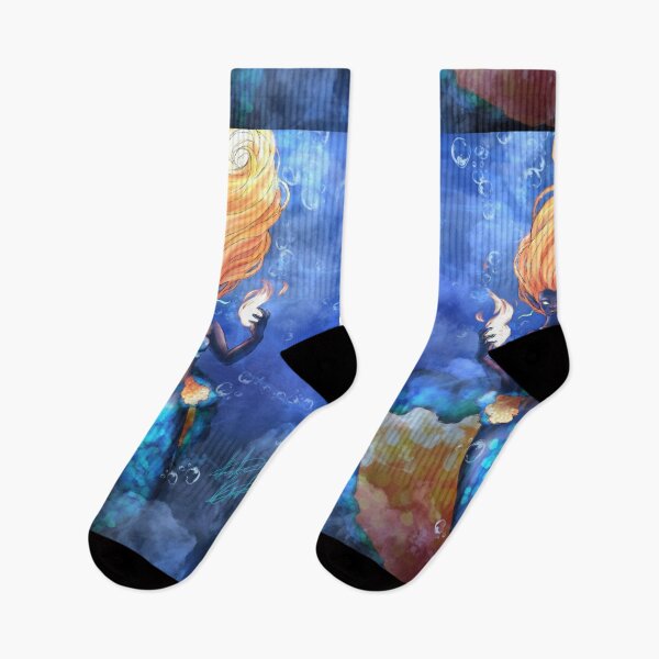 Item preview, Underwater Volcano Mermaid designed and sold by SakuraTenshi.