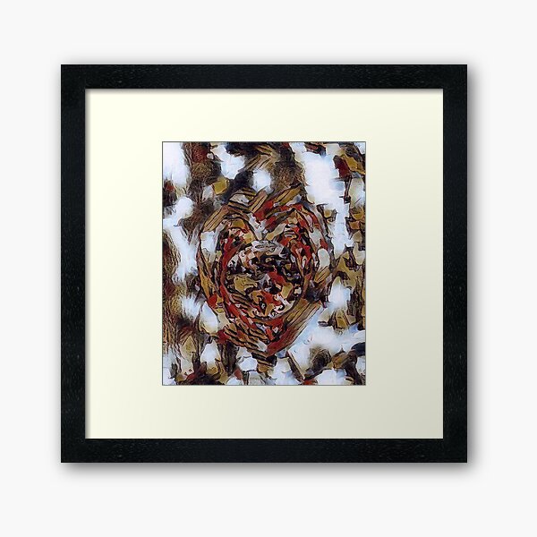 Spread the Love around the World #20 Helping People Heal xx Designed & Created by © Janet Watson Art Framed Art Print