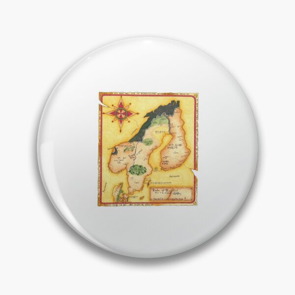 Item preview, Freyrhiel World Map designed and sold by VictoryJoy.
