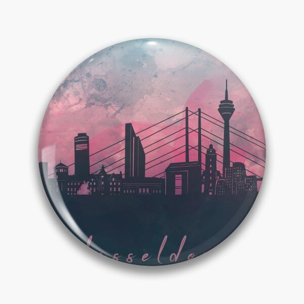 Item preview, dusseldorf skyline  designed and sold by BekimART2.