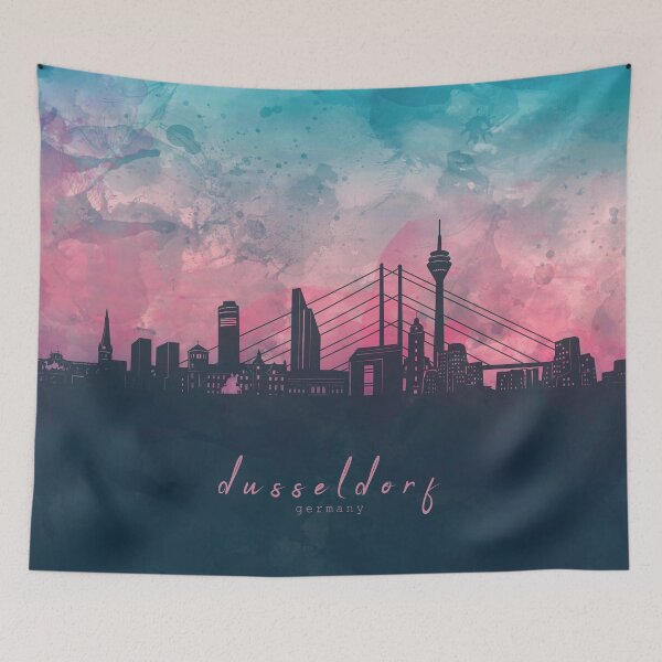 Item preview, dusseldorf skyline  designed and sold by BekimART2.