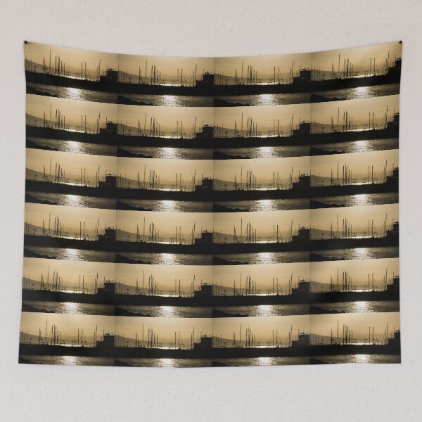 Item preview, Naples, Italy Harbour Lights designed and sold by Georgia Mizuleva.