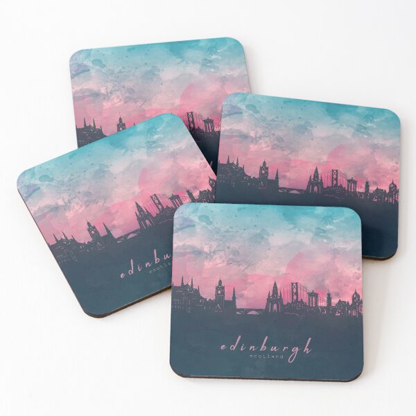 Item preview, edinburgh skyline designed and sold by BekimART2.
