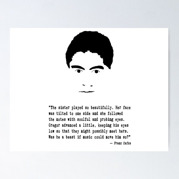 Artikelvorschau, Franz Kafka Zitat entworfen und verkauft von The Dead  Writers Circle.