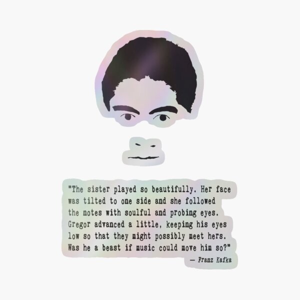 Item preview, Franz Kafka Quote designed and sold by The Dead  Writers Circle.