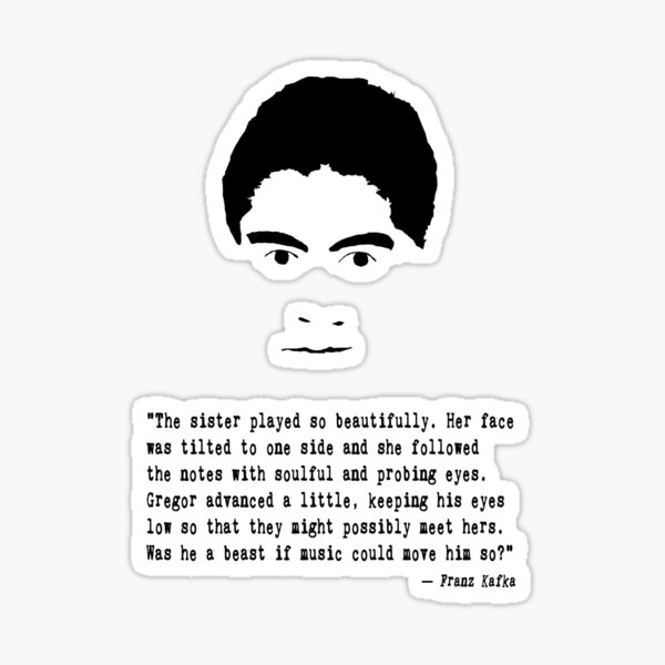 Item preview, Franz Kafka Quote designed and sold by The Dead  Writers Circle.