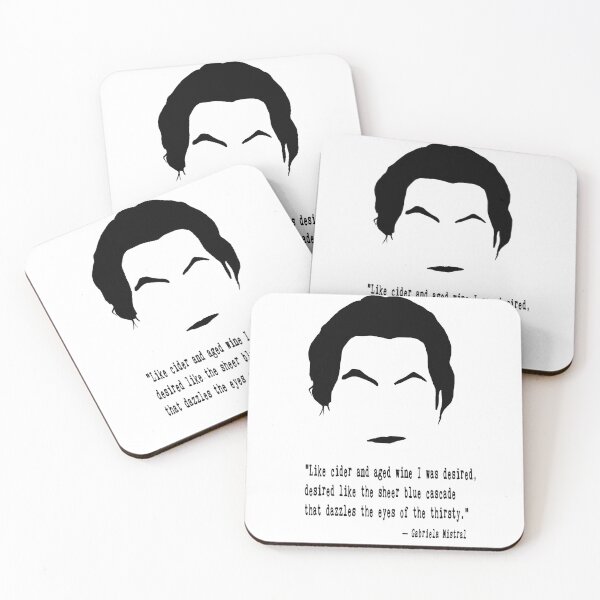 Item preview, Gabriela Mistral Quote designed and sold by The Dead  Writers Circle.