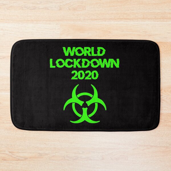 Item preview, World Lockdown 2020 Pandemic Symbol (Green) designed and sold by DafyddEm.