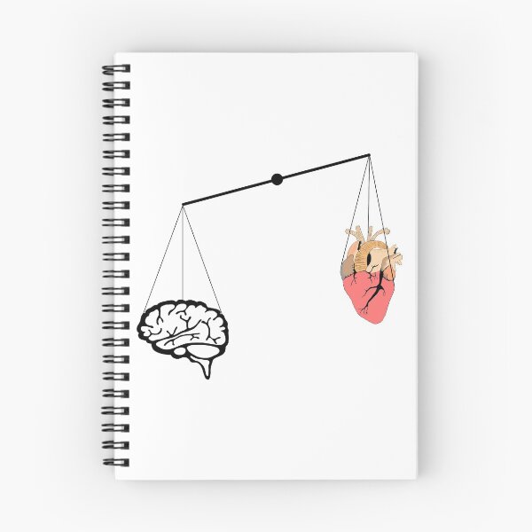 Item preview, Brain vs heart designed and sold by darkorikalo.