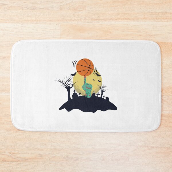 Item preview, Zombie Hand Spinning Basketball Funny Halloween Costume print designed and sold by jakehughes2015.
