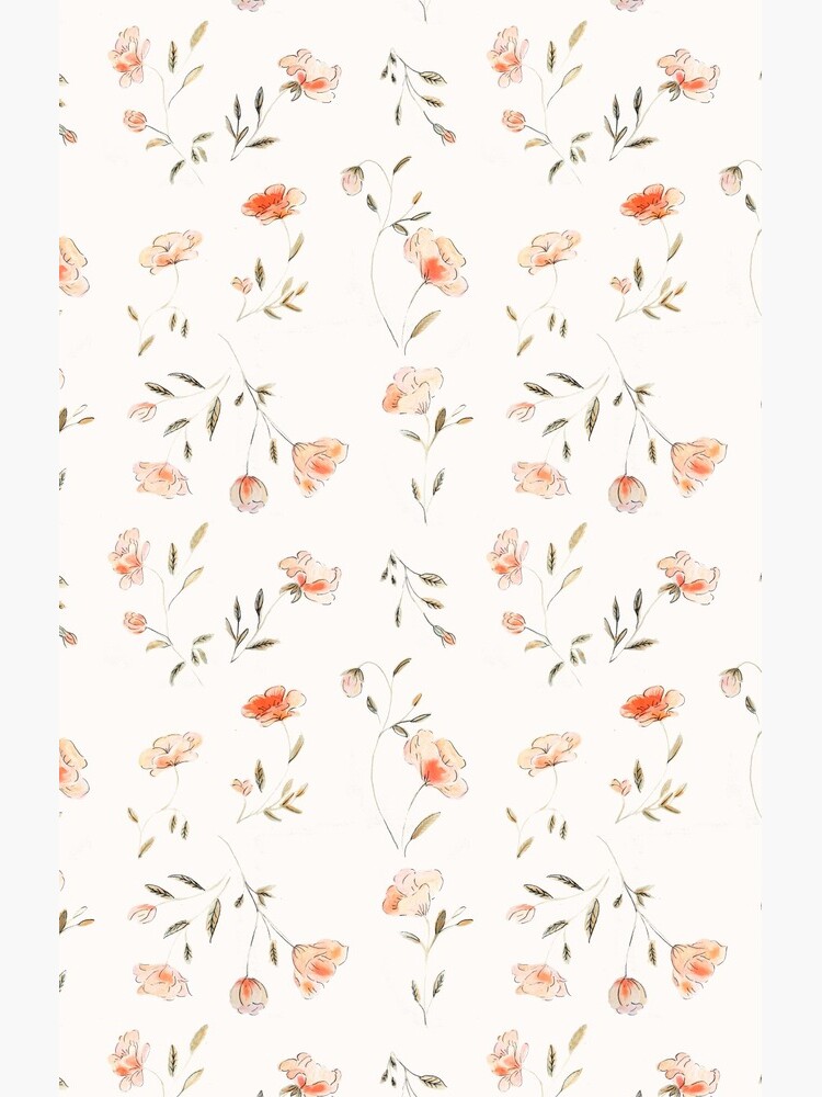 Watercolor Floral Pattern by chotnelle