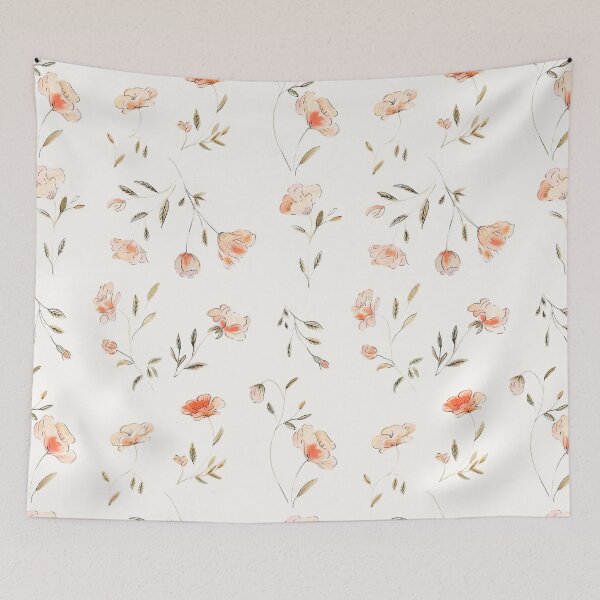 Item preview, Watercolor Floral Pattern designed and sold by chotnelle.