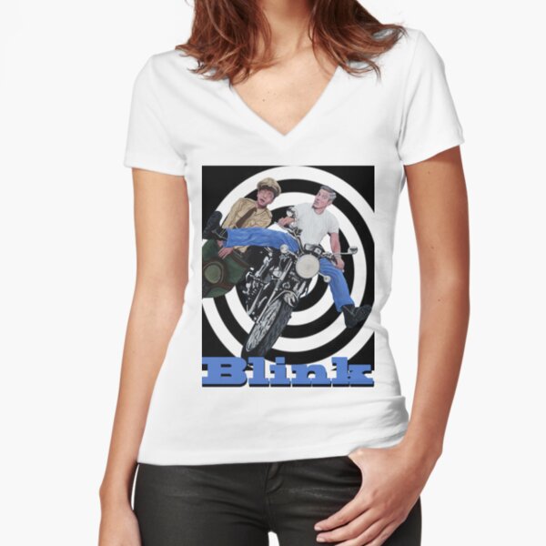 BLINK Fitted V-Neck T-Shirt