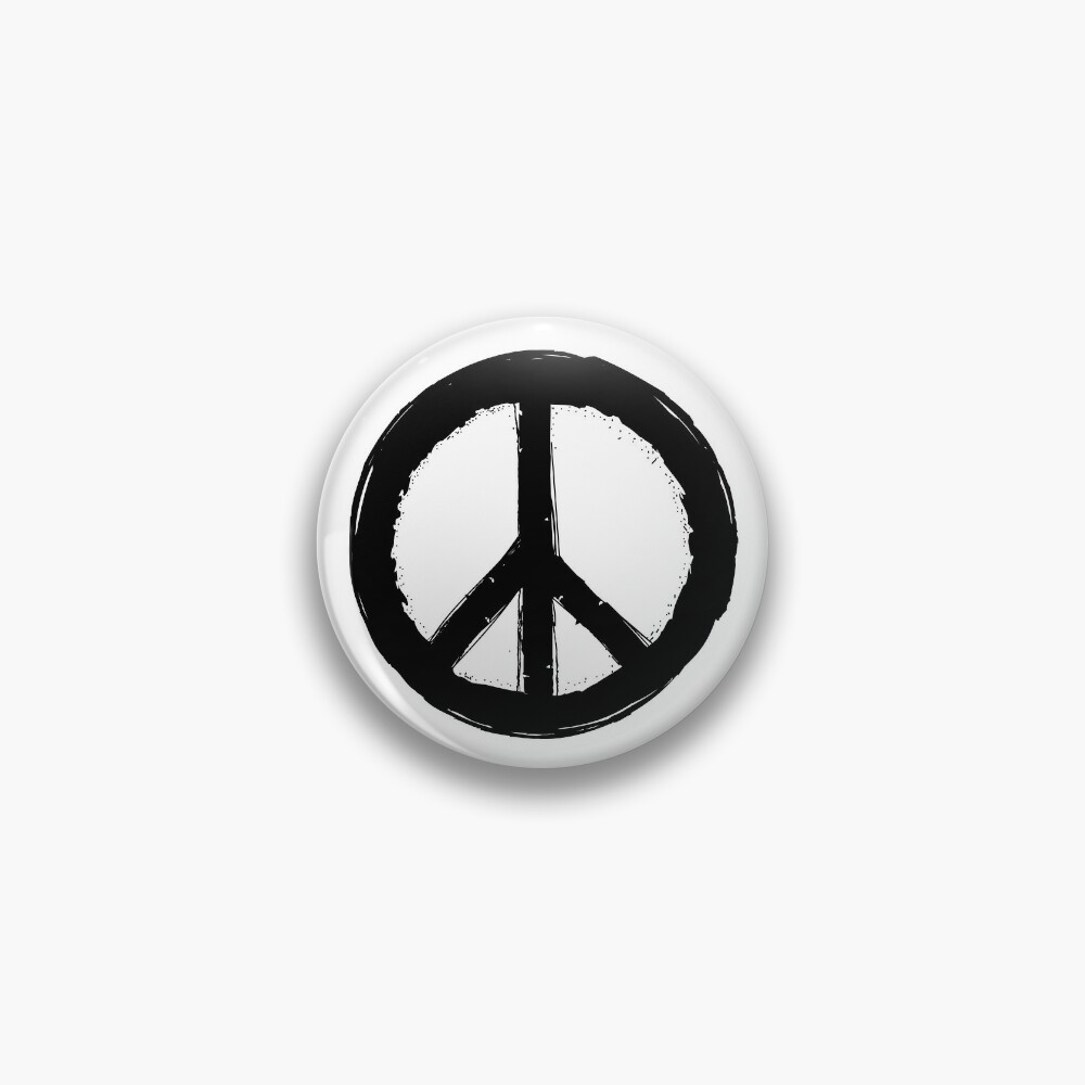 Vintage Peace Sign Pin