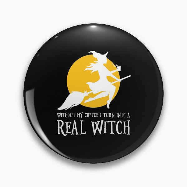 Item preview, Without My Coffee I Turn Into A Real Witch Funny Halloween product designed and sold by jakehughes2015.
