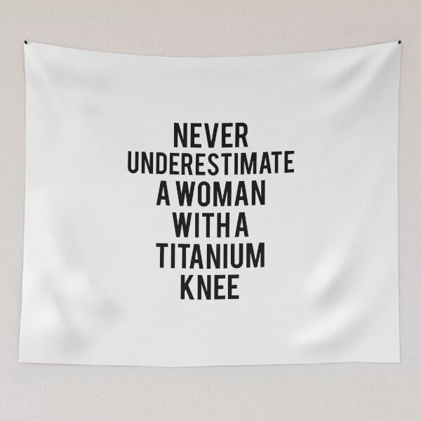 Item preview, KNEE REPLACEMENT SURGERY: Woman Titanium Knee designed and sold by AndreasMei.