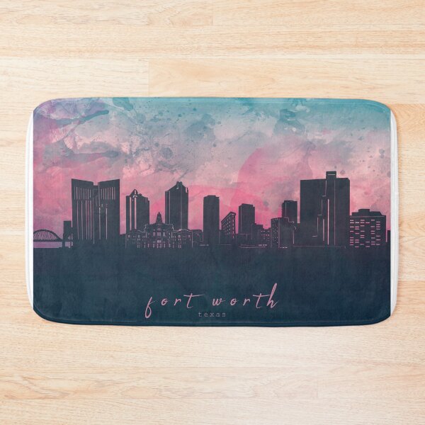 Item preview, fort worth skyline  designed and sold by BekimART2.