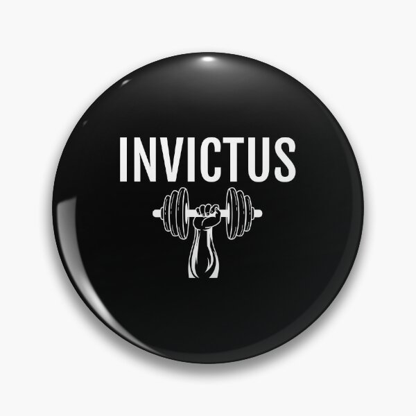 Item preview, Invictus - Unconquered Motivational Latin Phrase graphic designed and sold by jakehughes2015.