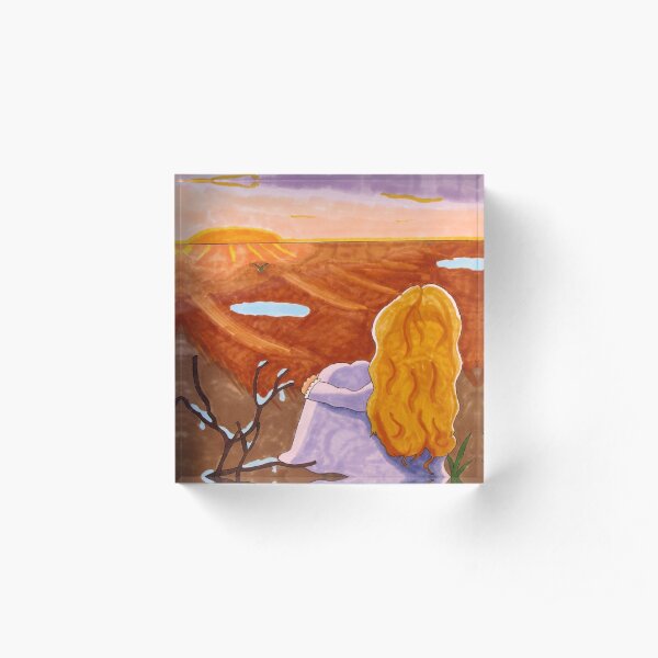 Here Comes the Sun Acrylic Block