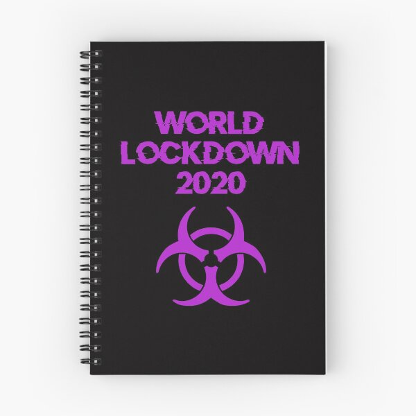 Item preview, World Lockdown 2020 Pandemic Symbol (Purple) designed and sold by DafyddEm.