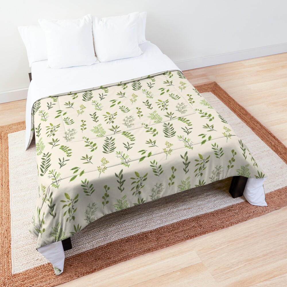 Leaf Pattern Comforter