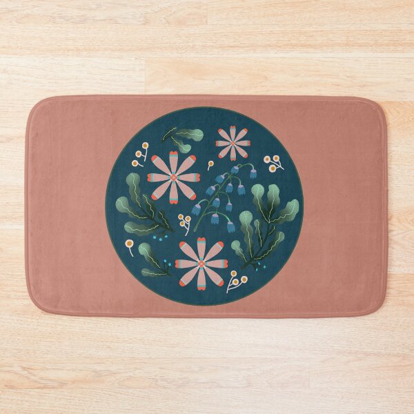 Item preview, Blue botanical designed and sold by Pacesyte.