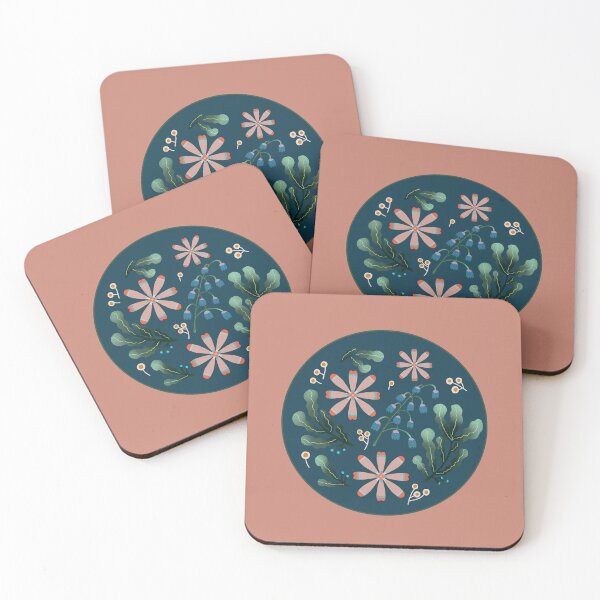 Item preview, Blue botanical designed and sold by Pacesyte.
